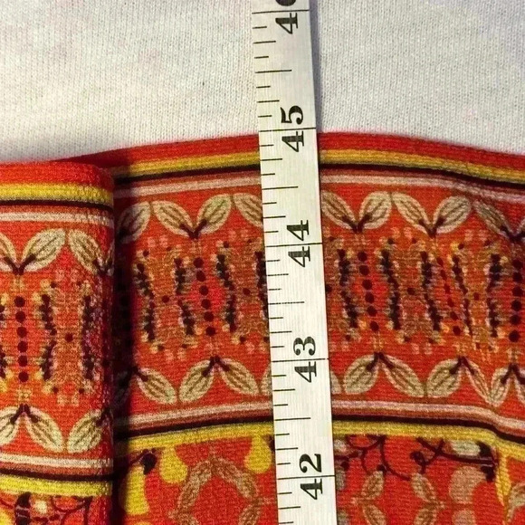 Max Studio NWT Red Floral Short Sleeve Maxi Dress Womens Size Medium - Picture 8 of 12